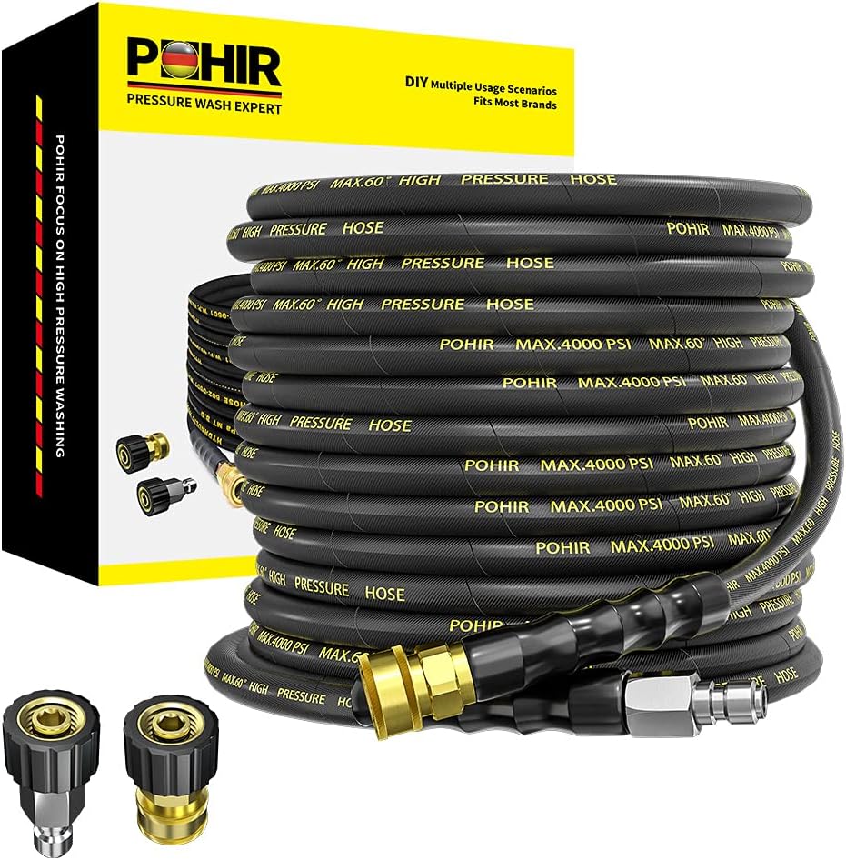 POHIR Pressure Washer Hose 50 ft Review